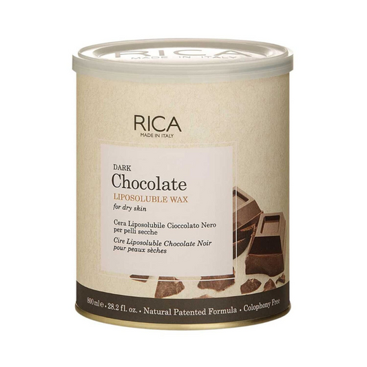 Rica Dark Chocolate Liposoluble Wax For Dry skin 800gm